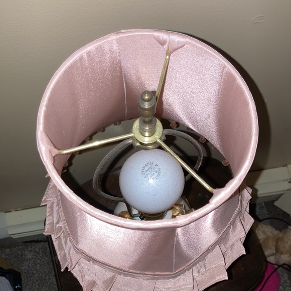 Antique gorgeous lamp! 17th century motif (?) - Picture 10 of 14